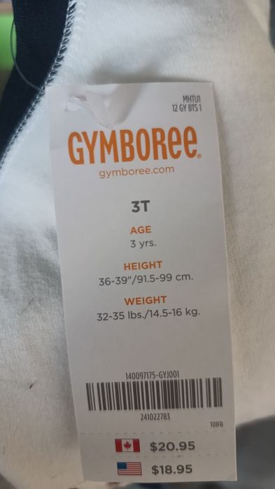 Реглан Gymboree 3T