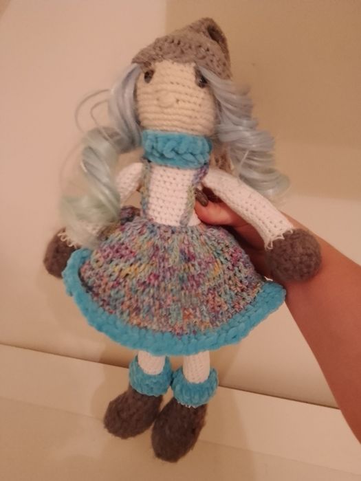 Lalka na szydełku