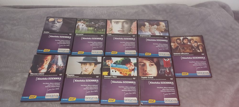 Płyty DVD kolekca Wielcy w obiektywie