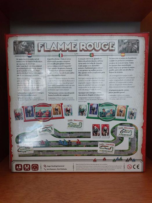 Flame Rouge (Board Game, Jogo de Tabuleiro)