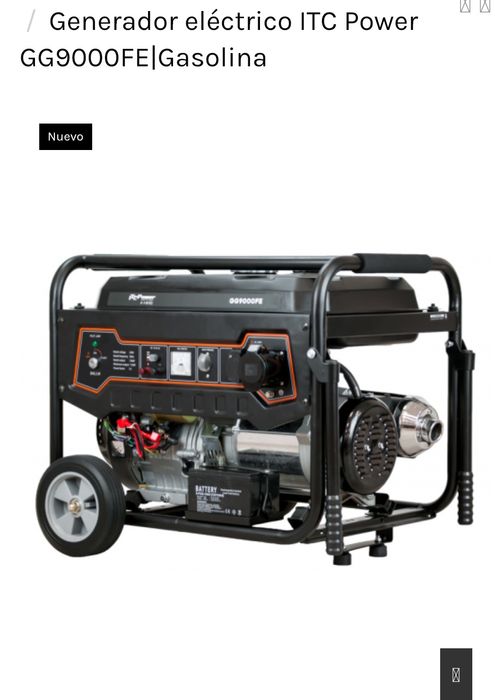 Електричний генератор ITC Power Gg9000FE