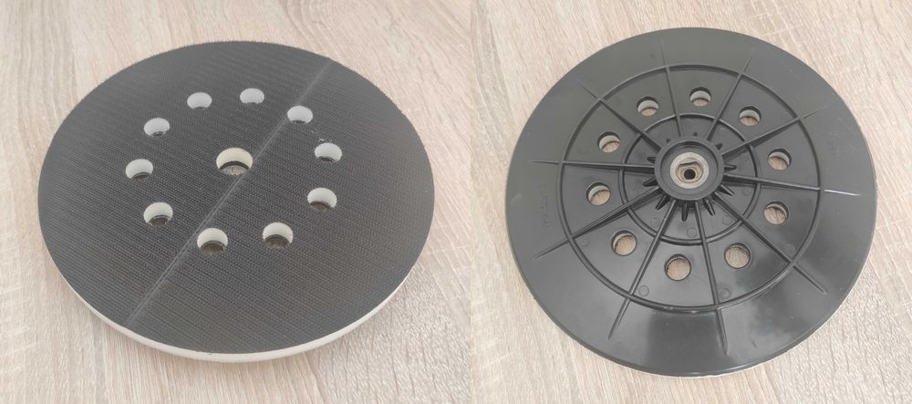 210/215/225 мм підошва тарілка шліфмашини жираф і 3 шліфпапери