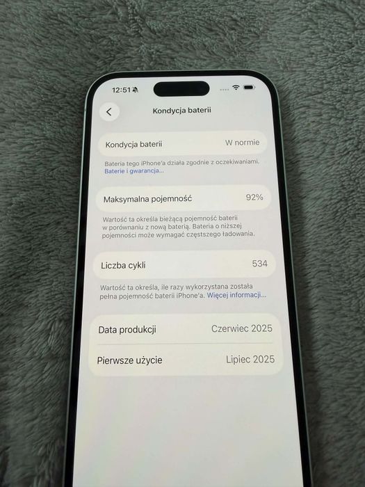 iPhone 16 256 idealny stan