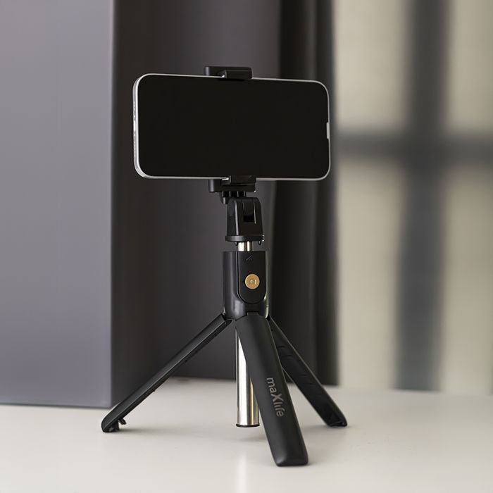 Maxlife selfie stick Bluetooth tripod MXST-100 czarny