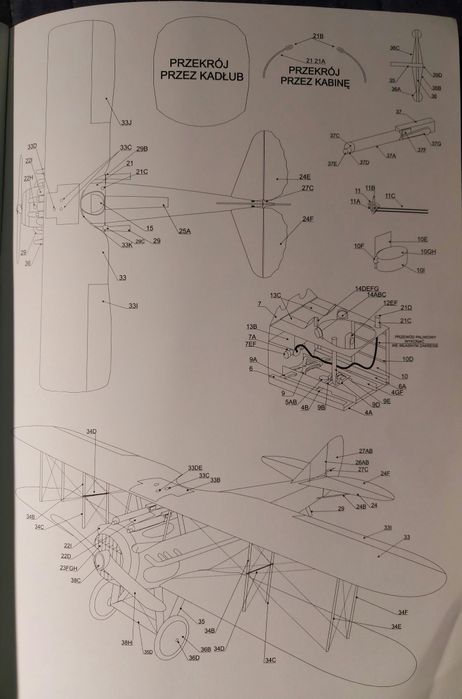Samolot SPAD XIII, Answer  |  Model kartonowy