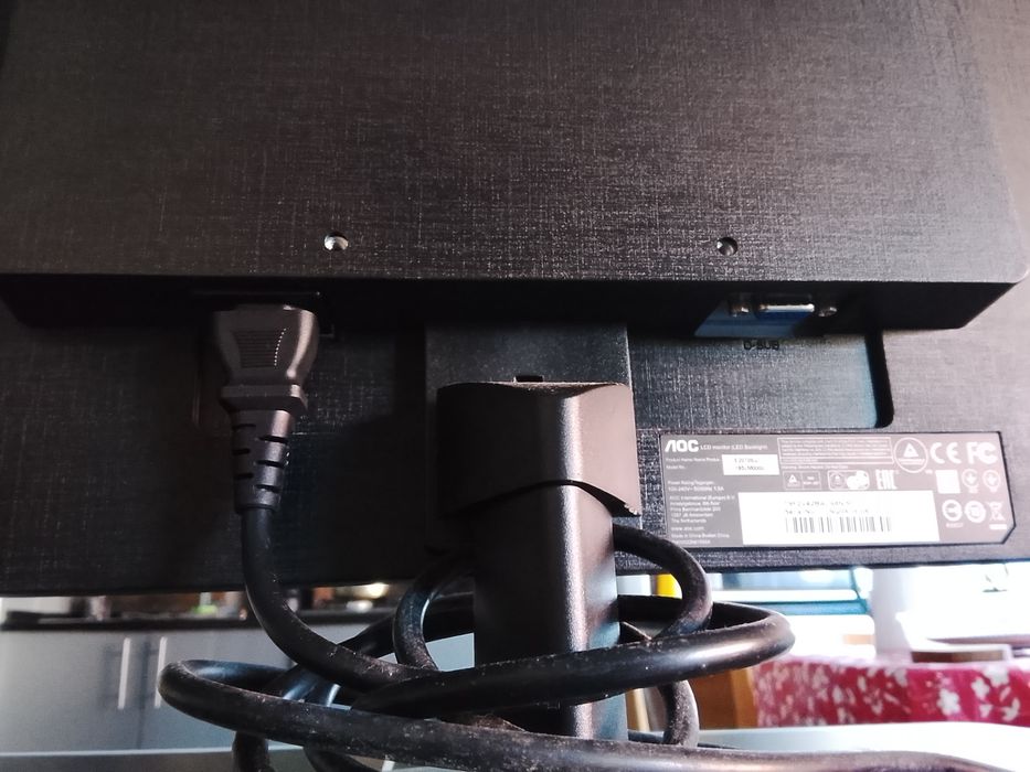 Monitor aoc usado funcionando perfeitamente