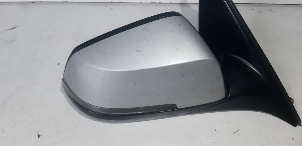 BMW F10 F11 lift lci lusterko prawe 7 pin a83 glaciersilber