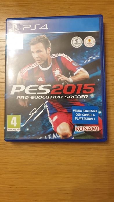 Jogo PES 2015 para playstation 4