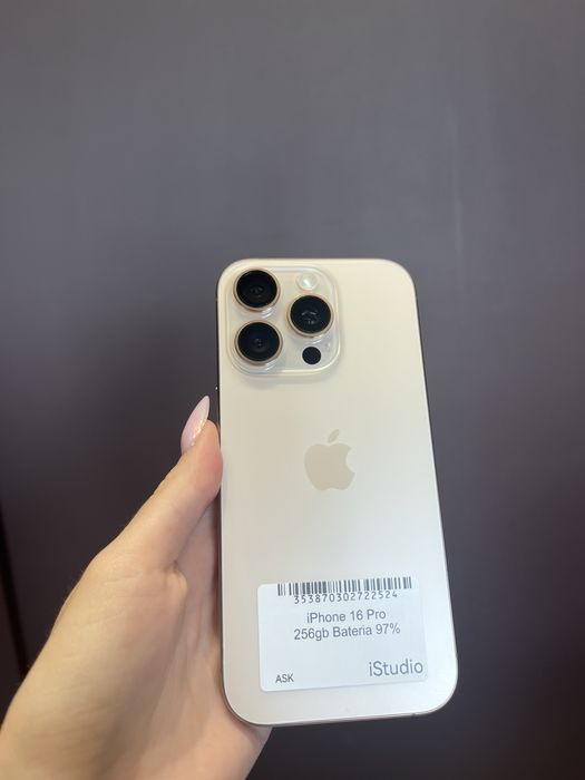 RATY 0% iPhone 16 Pro 256GB BATERIA 97% GWARANCJA 12 miesiecy !!!