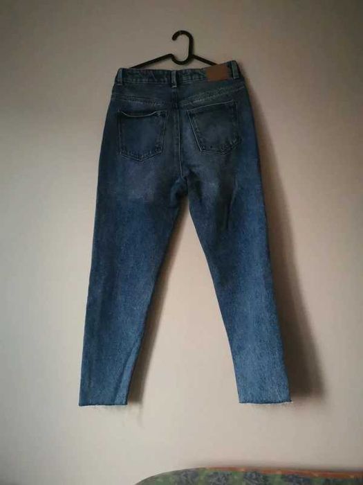 MOM jeans 40, wysoka Talia