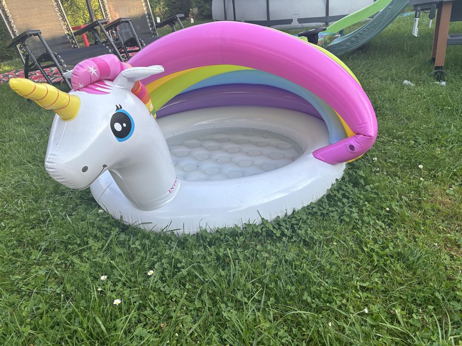 Basen dmuchany jednorozec intex