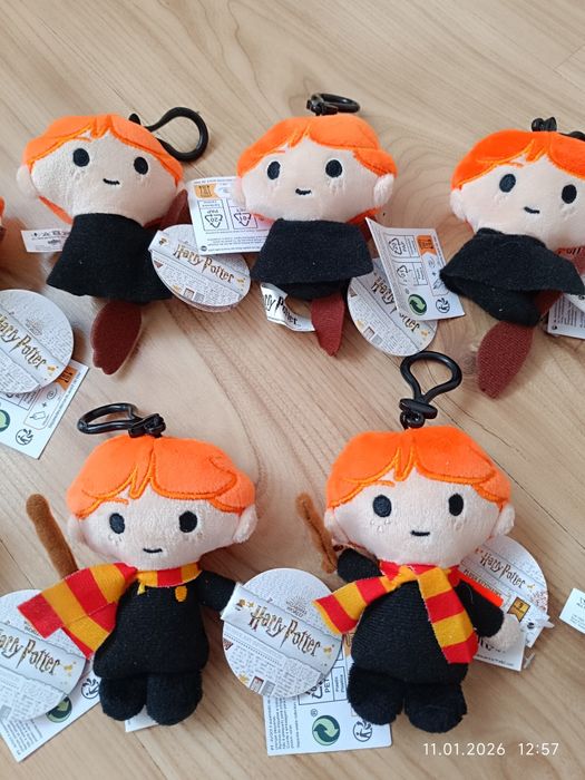 Breloki pluszaki Harry Potter Ron Hermiona