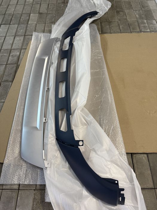 Спойлер; губа; накладка хром на Audi q5; Ауді ку5 80а fy