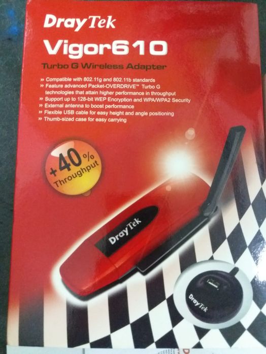 New Draytek Vigor 610 Wireless Adapter423053805014886402