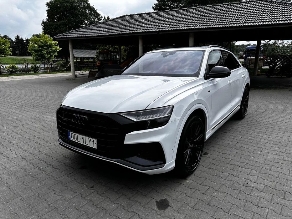 Audi Q8 Audi Q8 3.0 TDI S-line, Matrix, oś skrętna, panorama