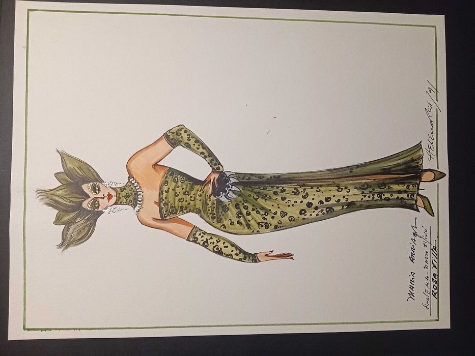 Figurinos originais  pata Teatro de Revista