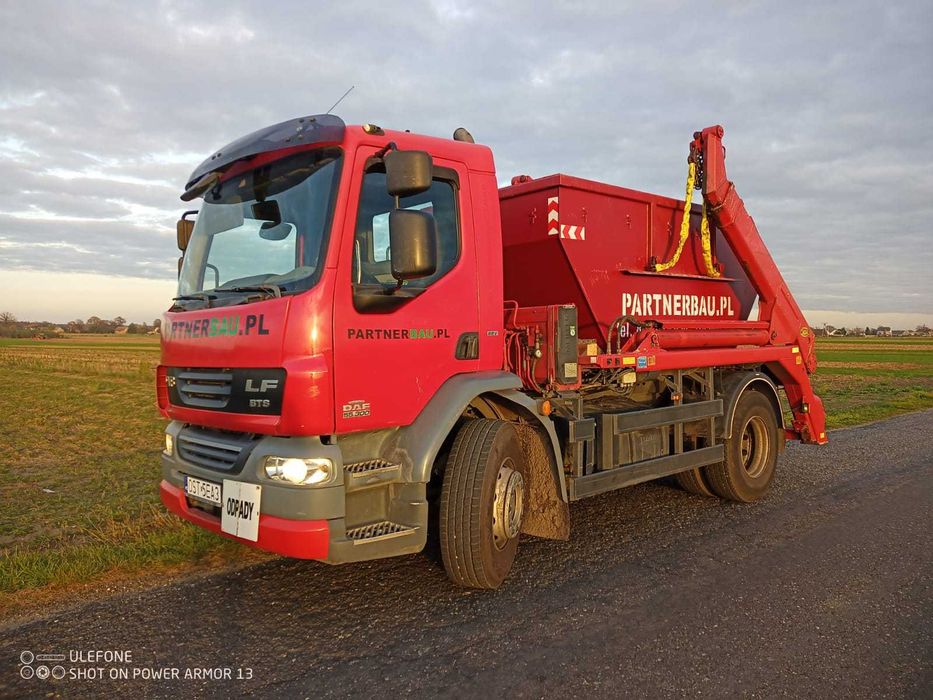 Wynajem kontenerów, Worków BigBag, Wywóz Gruzu, Folii, Papy i innych…