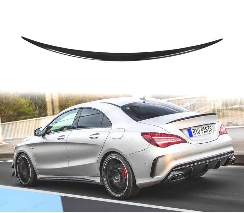 SPOILER ABA MERCEDES CLA C117 13-19 AMG PRETO BRILHANTE