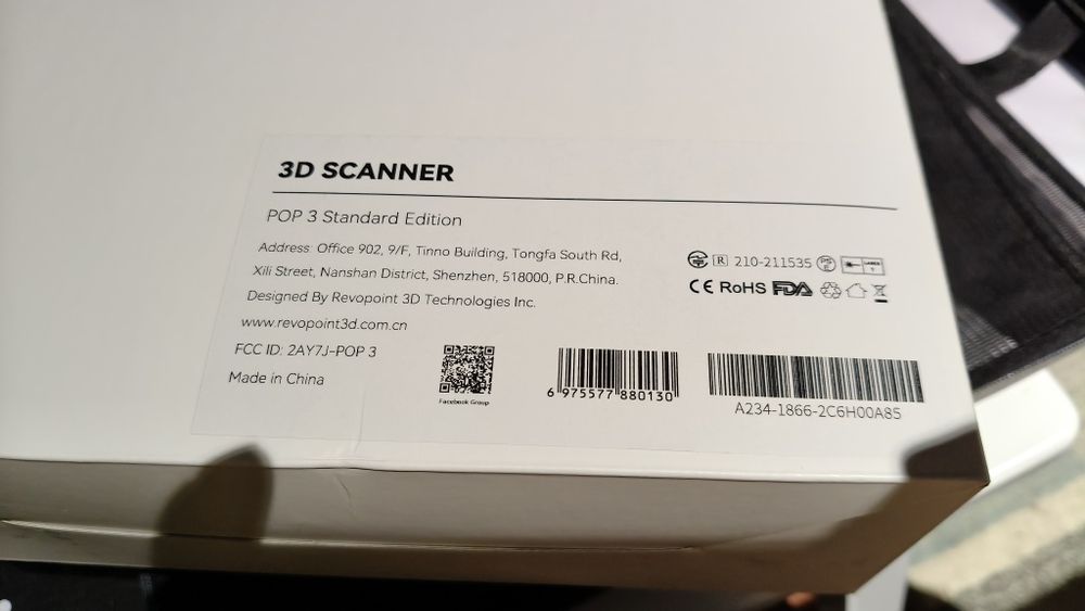 Revopoint POP 3 3D 3Д сканер