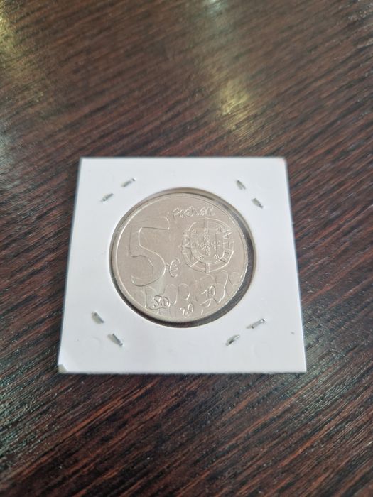 Moeda o conhecomento 5 euros