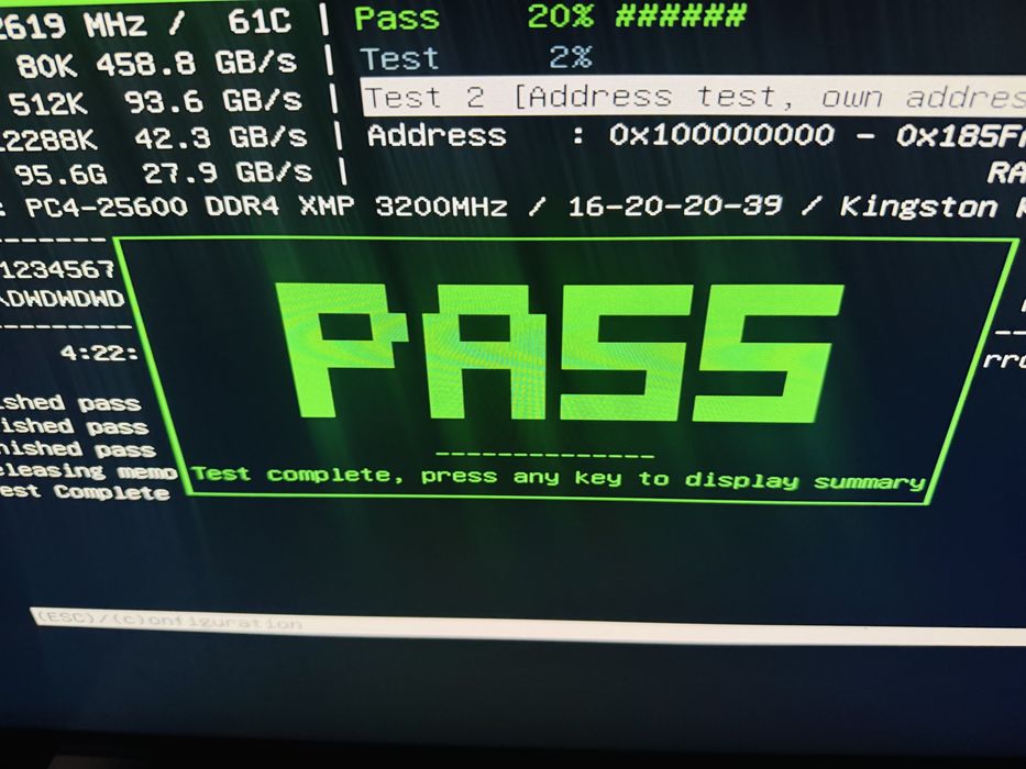 Оперативна память на 16gb Kingston fury 16gb ddr4 3200mhz на гарантії