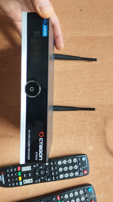 OCTAGON SF8008  Combo 1x SAT + 1x DVB-T2.

Zgodny z nowym standardem