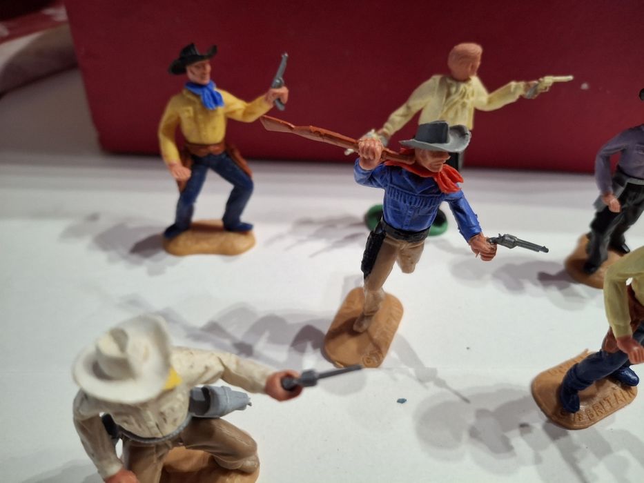 Timpo toys cowboys antigos