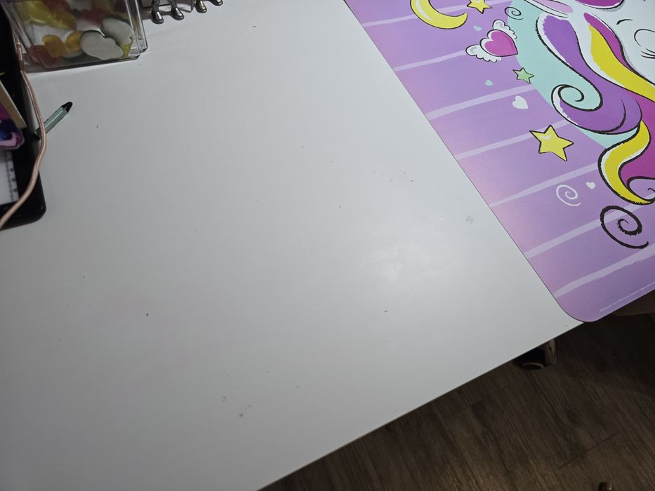 Łóżko na antresoli SMASTAD Ikea, Białe, stan bardzo dobry.