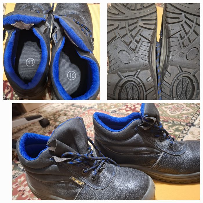 Ботинки рабочие размер 40