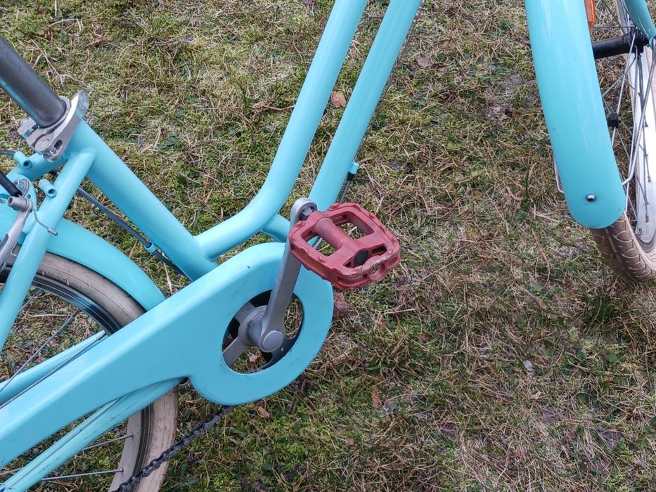 Rower miejski BTWIN 500 24 " 6 biegów 9-12 lat 135-150 cm