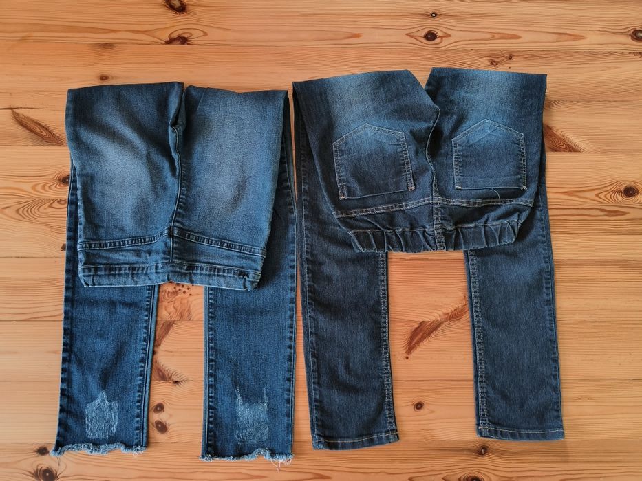 Jeansy, spodnie, skinny, joggery.