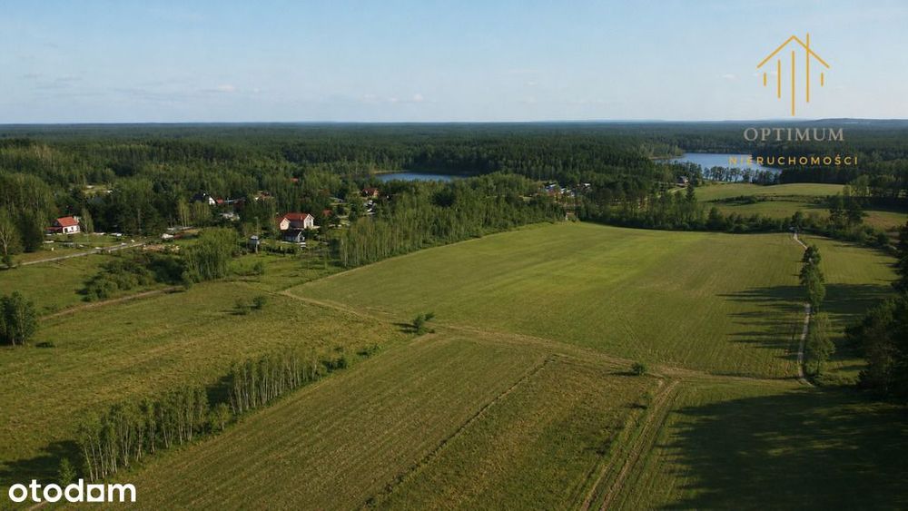 Duża działka budowlana w Świerkocinie, Olsztynek