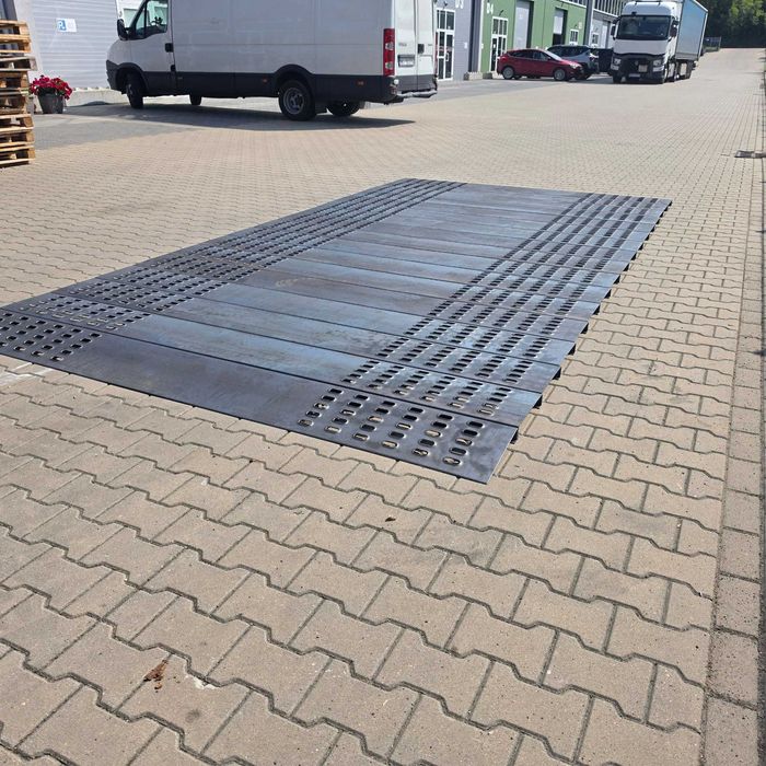 Panel perforowany deska podłogowa LOHR laweta pomoc drogowa płyta hydrauliczna  PRODUCENT