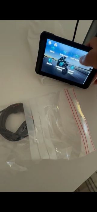 Carplay mota com sensores pressso pneus