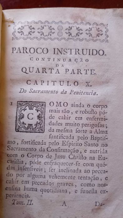 Idéa de hum Paroco instruído nas suas obrigações 1785
