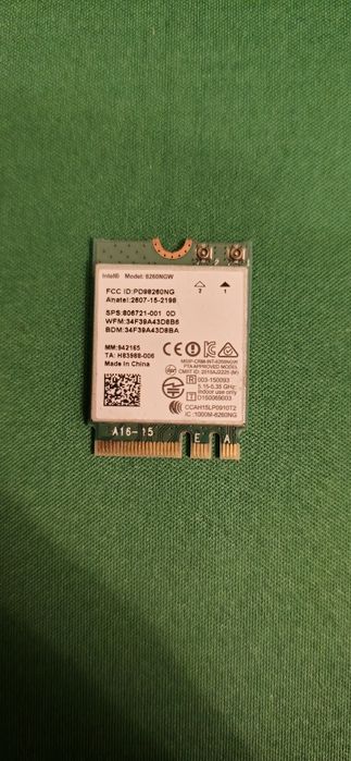 Wi Fi 6 E модуль intel ax211 Mediatek Qualcomm Killer