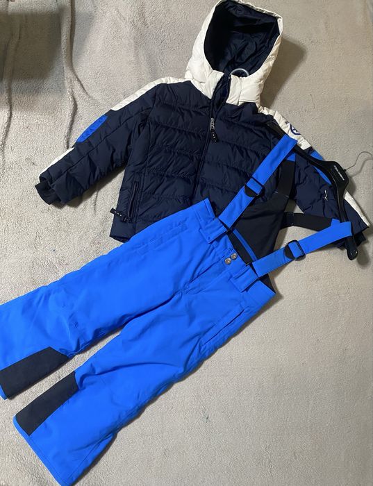 Дитячий лижний костюм Bogner 104-110 пуховик і штани оригінал (розмір XS/S) / Горнолижний костюм