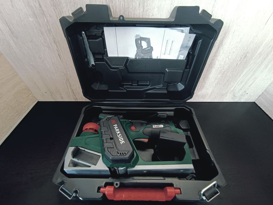 Акумуляторний рубанок Parkside PHA 12 B2 без АКБ та ЗП