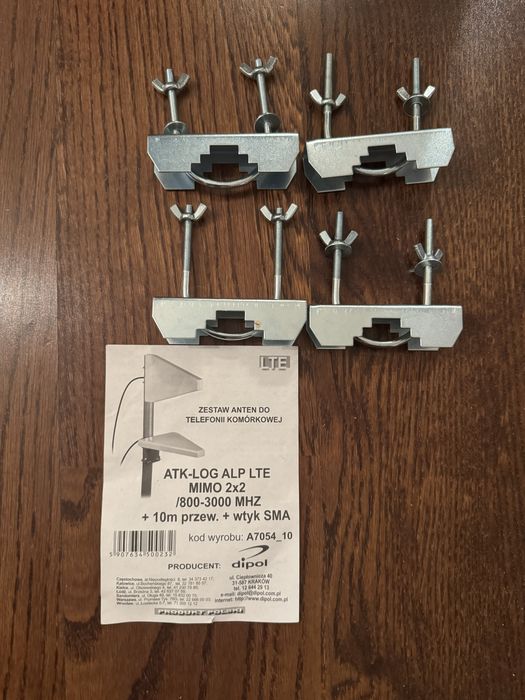Antena ATK-LOG ALP LTE MIMO + 10m przew. + wtyk SMA