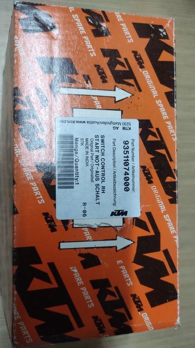KTM 390 Duke Punho Interruptor Corta Corrente