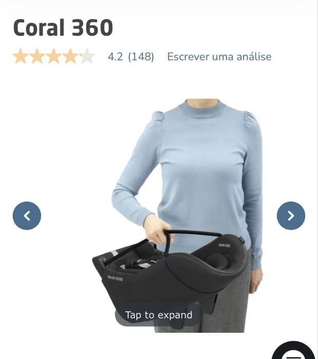 Cadeira ( ovo )Coral 360