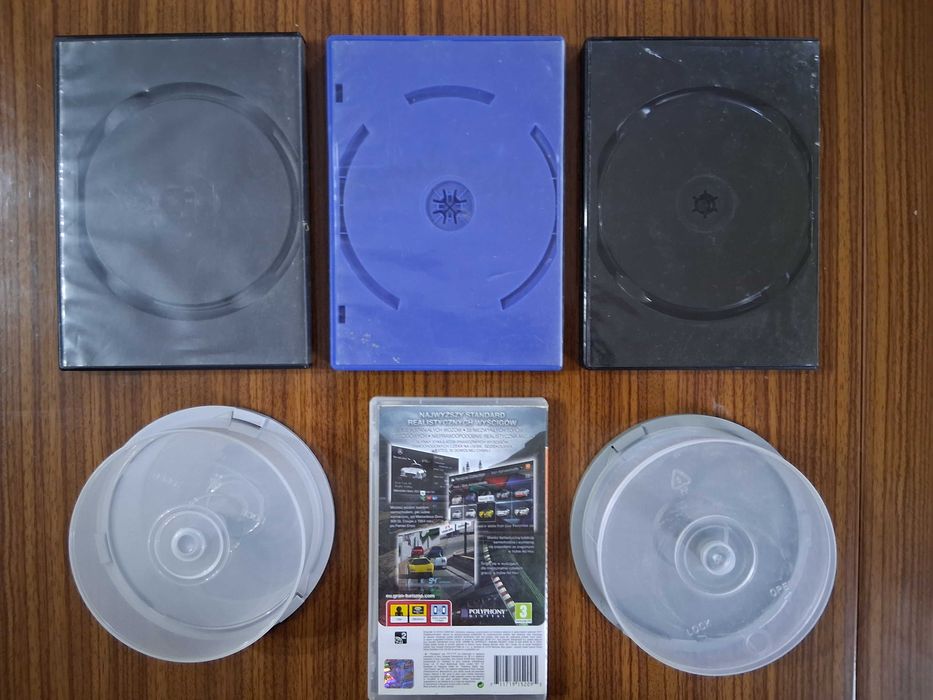 Pudełka na cd i dvd