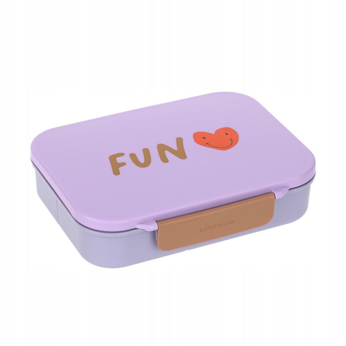 outlet lassig lunchbox bento z przegródkami little gang heart lilac