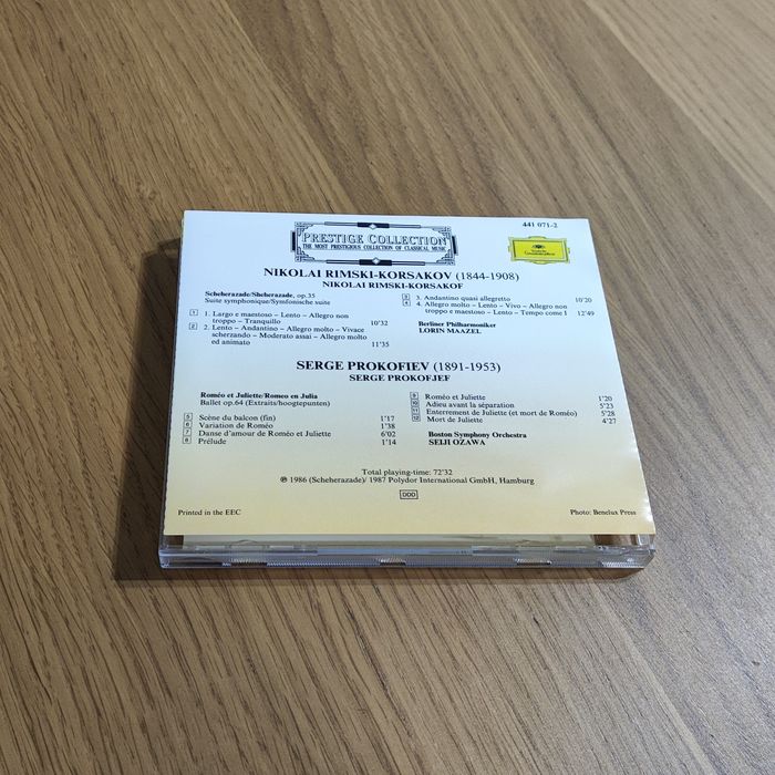 Prestige Collection Rimsky Korsakov Prokofiev