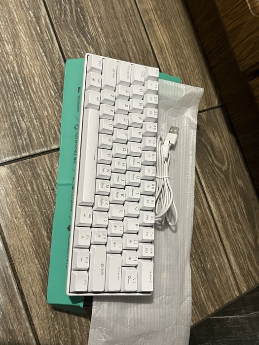 Ігрова механічна механическая клавіатура 60% Weiyu геймерська