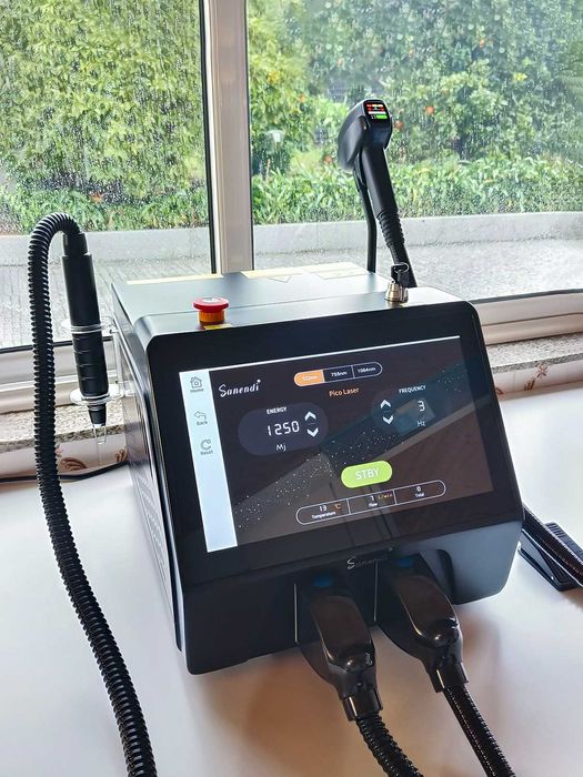 Máquina Laser Profissional Díodo | Remoção Pelos e Tatuagens | NOVA