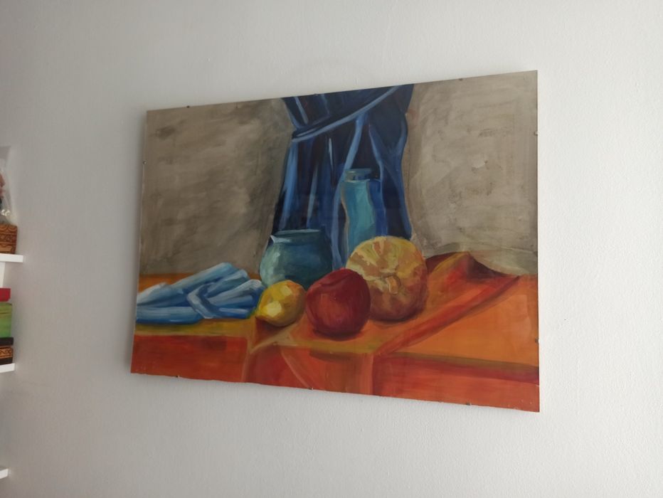 Obraz "Martwa natura z melonem"  50x70 cm