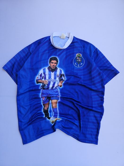 Vintage FC Porto Deco Graphic Football Shirt - Made in Italy