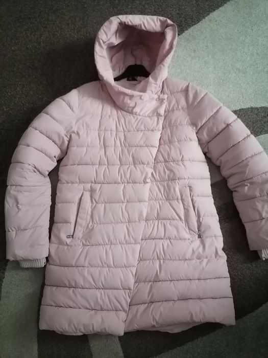 Kurtka damska pudrowy róż