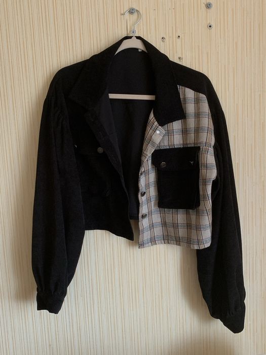 Укорочена кофта з широким рукавом М-Л